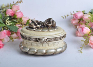  蝴蝶结首饰盒。我想我很需要他。