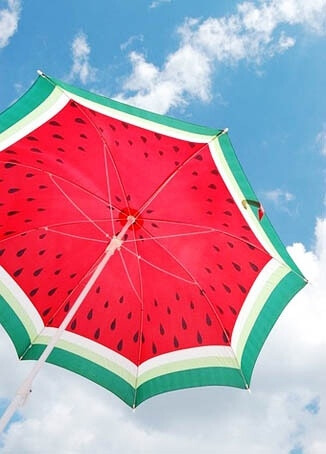 西瓜伞。