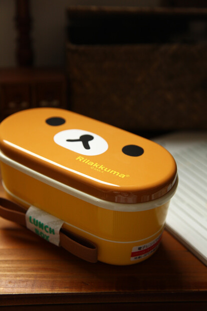 日本輕鬆熊 雙層飯盒