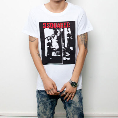 蒙口男士T恤2011 Very COOL Moncler Men Short Sleeve T-Shirt White