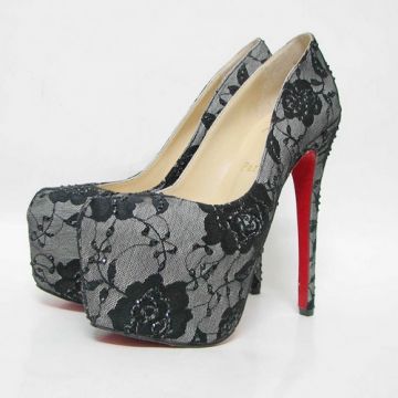 2011最新16厘米高跟Christian Louboutin Daffodile Point-Toe Platform Lady Daf Platfo