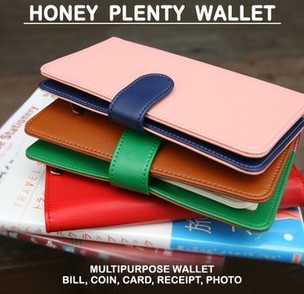 韩国monopoly女士长款钱包Honey plenty wallet 3色<a class='shortlnk' href='/s/1bfe2f73cef907b3' target='_blank' title='http://item.taobao.com/item.htm?id=7187893031&'>http://duitang.com/s/1bfe2f73cef907…