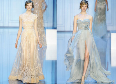 Elie Saab 2011秋冬红毯礼服高级定制