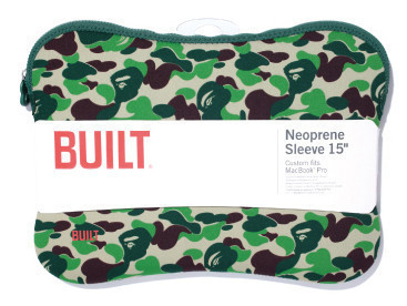BAPE x BUILT比优丽 LAPTOP SLEEVE 14-15 笔记本包保护套