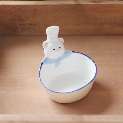厨师熊布丁小碗
