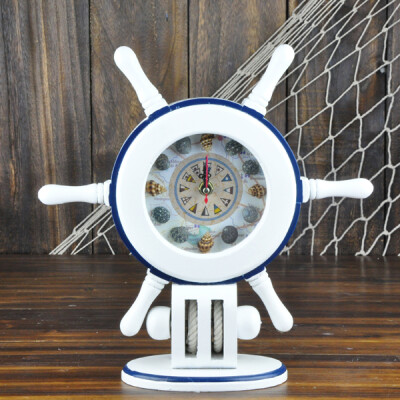 地中海风格舵手型座钟