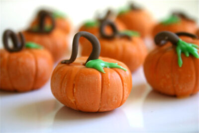 Edible Chocolate Filled Candy Pumpkins For by andiespecialtysweets