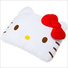 Hello Kitty 纯色大脸KITTY靠枕靠垫