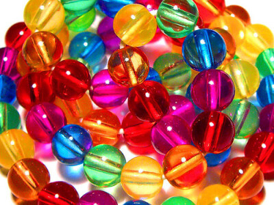 Rainbow beads