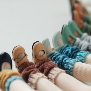 blythe--森系针织袜套