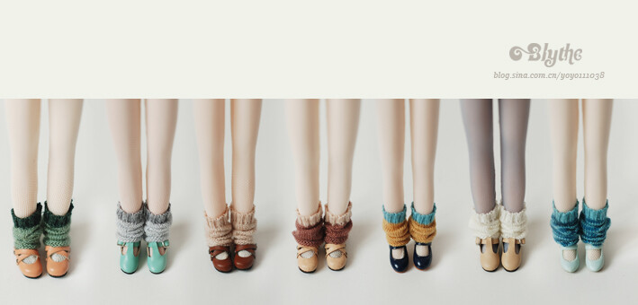 blythe--森系针织袜套