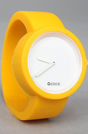  The O Clock Signal Watch in Yellow by O Clock Watches | Karmaloop.com - Global Concrete Culture