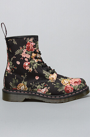 The Victoria Flower 1460 Boot by Dr. Martens | Karmaloop.com - Global Concrete Culture