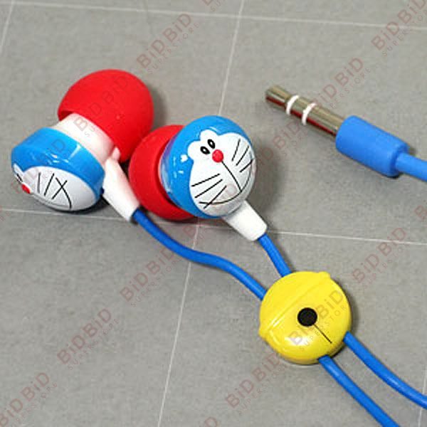 机器猫 多啦A梦 叮当 Earphones 耳机