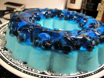蛋糕是tiffany蓝