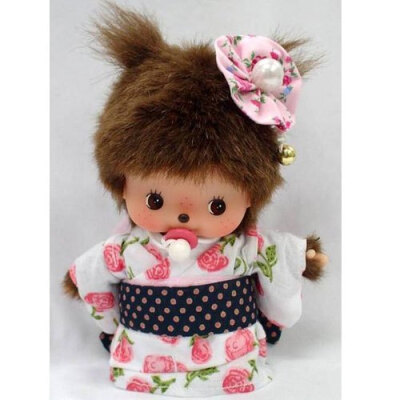 Monchhichi 蒙奇奇娃娃 浴衣宝宝