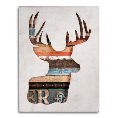 RESERVED Original Deer Art Virginia Den Collection by dolangeiman RESERVED Original Deer Art, Virginia Den Collection (2011)