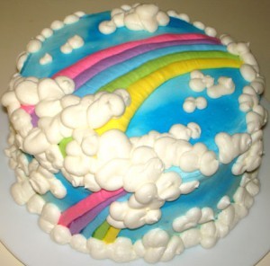 Rainbow Cake