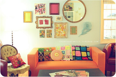 vintage living room L♥VE