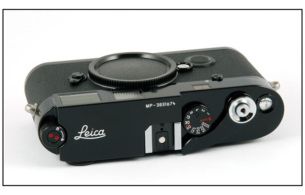 LEICA MP 0.72 黑漆/钢琴漆 普通版 顶部