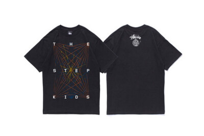 The Step Kids × Stussy 联名短Tee ~