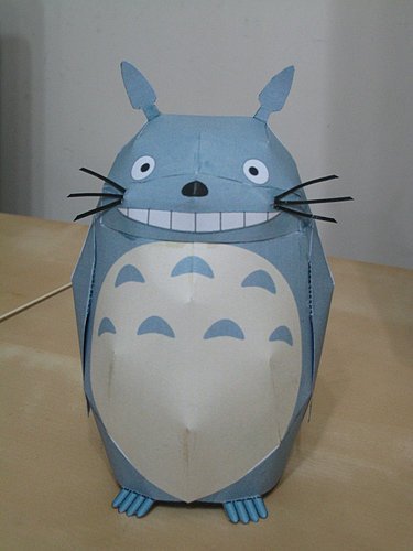 龙猫 3D纸模型