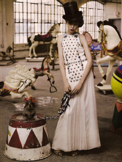 Siri Tollerod by Yelena Yemchuk for Bergdorf Goodman S/S 08