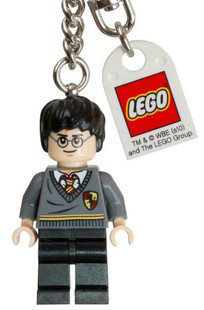 LEGO 乐高 哈利波特 Harry Potter 钥匙扣 Keychain