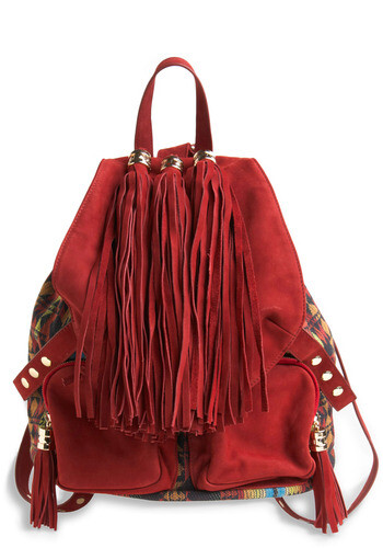 Sassy Tassels Backpack | Mod Retro Vintage Bags | ModCloth.com