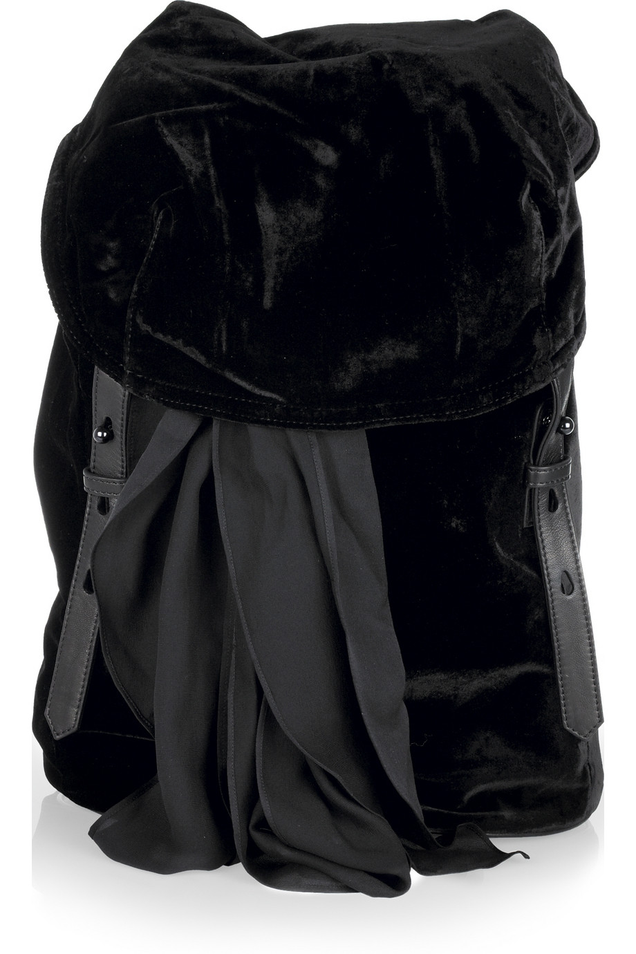 Alexander Wang Sydney velvet backpack - 60% Off Now at THE OUTNET