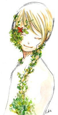 【雨天/季伶】绿色爬上脸庞。