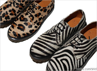 Dr. Martens 1461 ‘Made in England’ – Leopard & Zebra