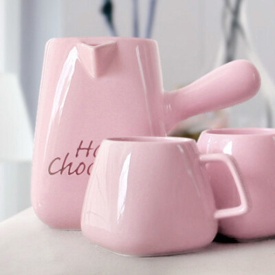 Bonjour 法国味道 hot Pink hot chocolate 三件套