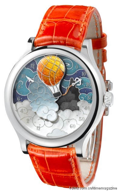 梵克雅宝 热气球之旅 這手錶的顏色嗲的呀
