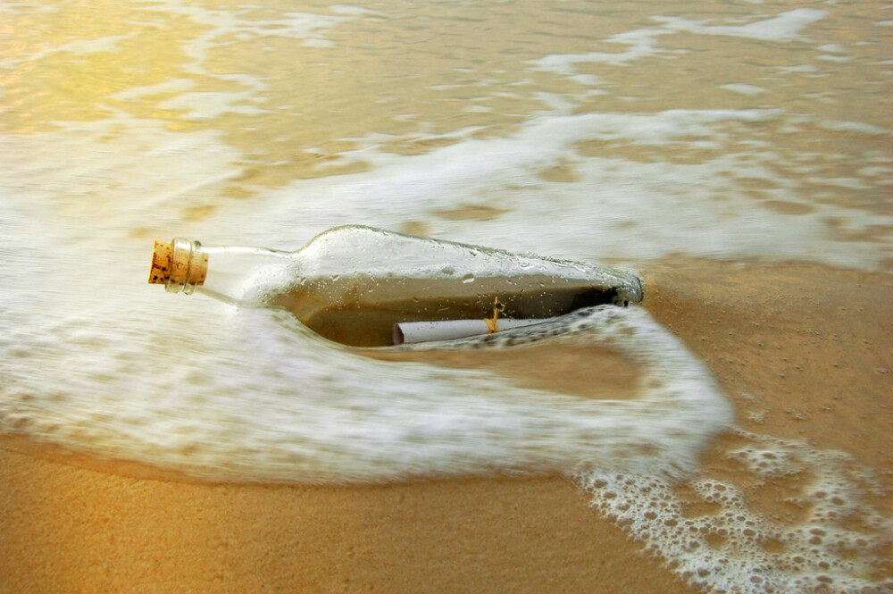 漂流の漂流瓶