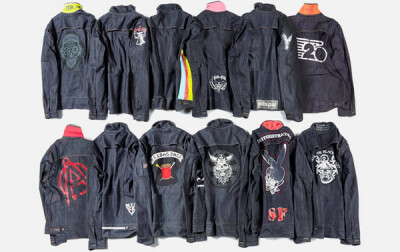 Levi&#39;s ＂Bike Crew＂ Custom Trucker Jackets 客制卡车夹克 ~