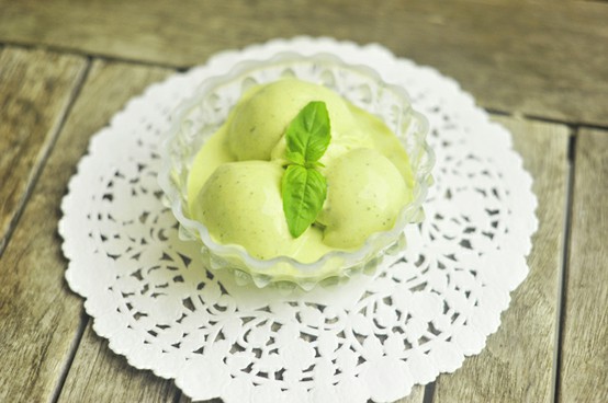 recipes to try! / Lemon Basil Ice Cream Recipe: Guest Post Blogger Georgia Pellegrini — Family Fr