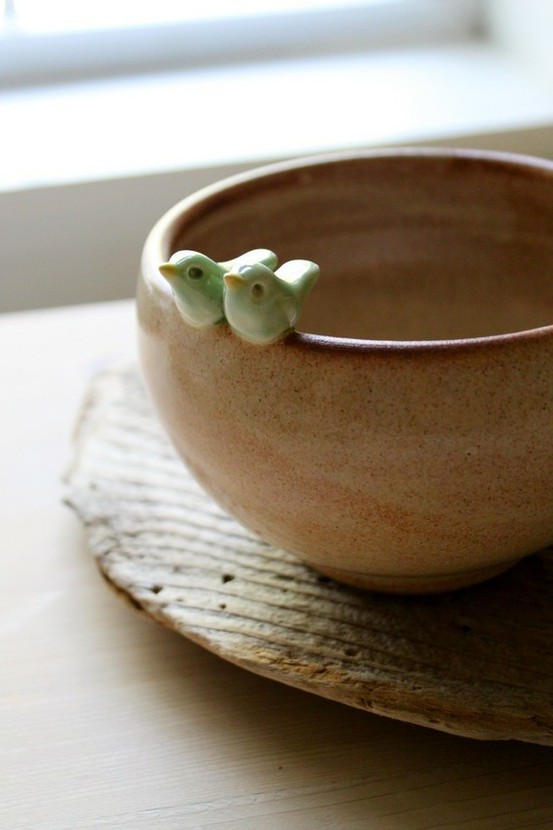 Our Wedding - Pretty Things / Love Birds Wedding Bowl, cute!!