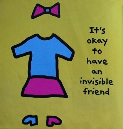 it's okey to have an invisible friend