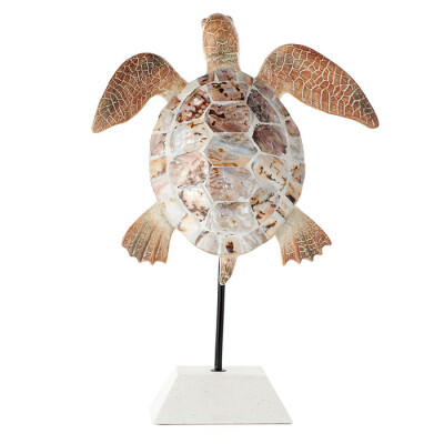 马赛克海龟雕塑摆件