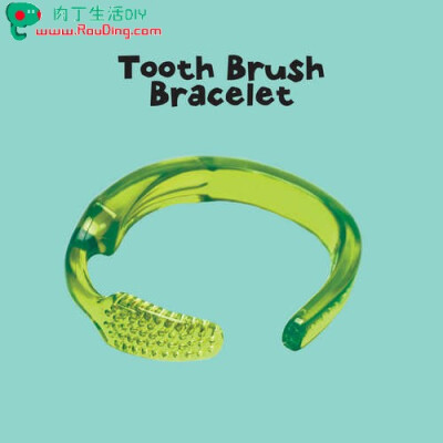 变废为宝旧牙刷的妙用-DIY创意手镯