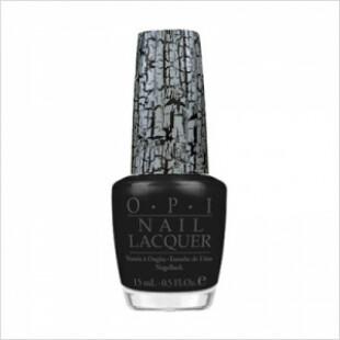 [OPI] Katy Perry - Black Shatter Top Coat