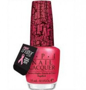 [OPI] E58 Pink Shatter - Pink of Heart 2011