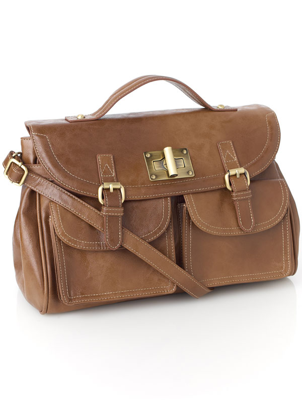 Oxford Structured Satchel at Accessorize