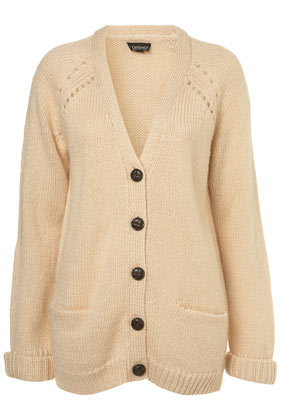 Knitted Mohair Boyfriend Cardi - Long Cardigans - Knitwear - Clothing - Topshop