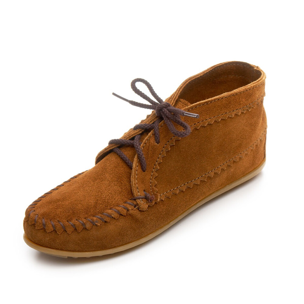 Women's Suede Chukka Boot - Minnetonka