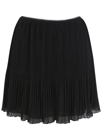 Black Pleated Mini Skirt - Skirts & Shorts - Clothing - Miss Selfridge
