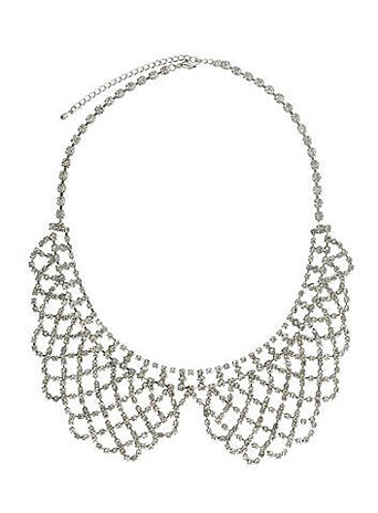 Rhinestone Pan Collar - Jewellery By Diva - Accessories - Miss Selfridge