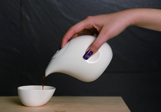 yehidea水滴壶茶具套装（德国红点奖作品） - 哇噻网：中国领先的手工原创设计传统手工艺品在线市集