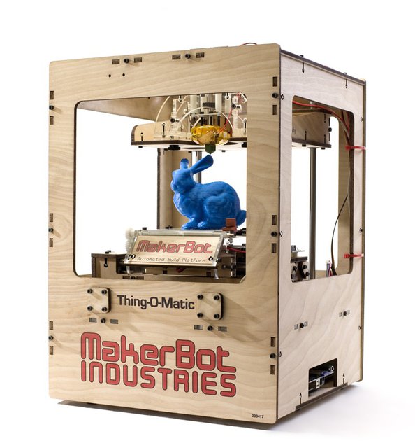 MakerBot Thing-O-Matic 3D打印机套装 感兴趣的同学请谷歌之。